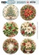 CDS10180 Stanzbogen Card Deco Essentials Holly Round