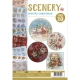 POS10010 Push Out Buch 10 Scenery Wintry Christmas