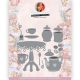 YCD10342 YC Stanzschablone Jung im Herzen Tea Time