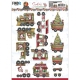 CD11991 YC Schneidebogen Santas Journey Train