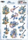 SB11032 BB Stanzbogen Blue Meadow Musik
