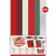 YC-4K-10032 Linen Cardstock Pack Floral Christmas 4K***