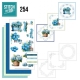 STDO254 Stitch & Do 254 Blue Meadow Blaue Hortensien