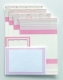 303454 Passe-Partout Kartenset rosa