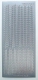 LCR61.3560 Stitch Sticker V Mittel silber