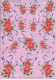 574185x geprgtes Transparentpapier Rosen