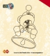 ST10018 Creddy Stempel Weihnachtsglocke