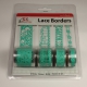 BL382799 Selbstklebende Lace Borders Birthday Aqua