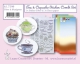 LCR61.7599 Tea & Cupcake Sticker Combi Set silber & blue/green