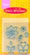 EC0089 Elines Clear Stamps-Set Flowers 3