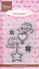 EC0134 Eline Clear Stamps Flying Decorations