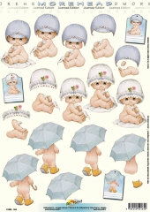 11052-164 Baby mit Schirm