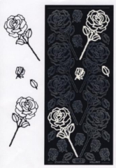 114schw Rosen schwarz