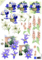 MB0138 Flower Blue