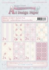 LCR51.8671x Design Papier A5 Stylish Pink