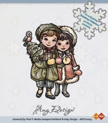 ADST10003 Clear Stempel Christmas couple
