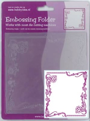 CCC-4067x Embossing Folder Blumen Ornamente