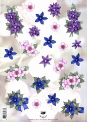 NvV2350 Blaue Blumen