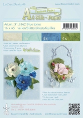 LCR51.9562 A5 Silk Papier Blue tones