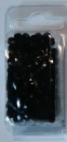 18-3000 Blumenpailetten 15 mm schwarz