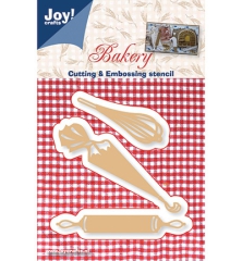 6002-0307x Joycrafts Bakery Schablonen