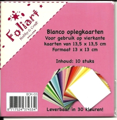 37141710 Auflegkarten LinnenKarton gelb 13 x 13 cm