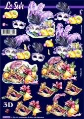 8215663 Weihnachten in lila