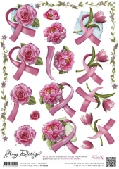 CD10399 Amy Design Pink Ribbon
