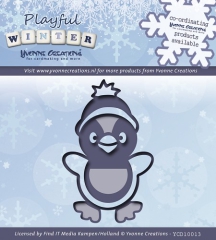 YCD10013 YC Playful Winter Pinguin