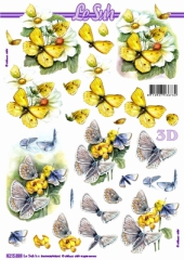 8215699 Schmetterling mit Blumen 5