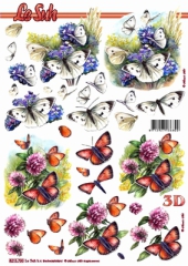 8215700 Schmetterling mit Blumen 6