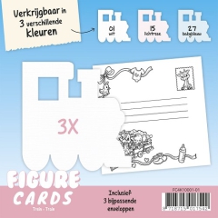 FC4K10001-01 Figuren Karten Zug wei