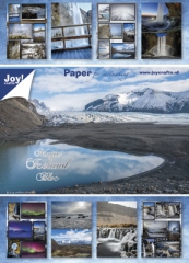 6011-0074 Papierblock Magic Iceland