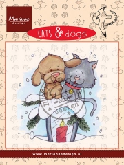 CD3503 MD Clear Stamp Cats & Dogs candle Light