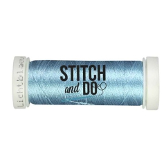 SDCD28 Stitch & Do Linnen Stickgarn Licht Blau
