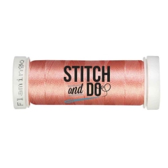 SDCD42x Stitch & Do Linnen Stickgarn Flamingo