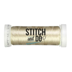 SDCD45X Stitch & Do Linnen Stickgarn  Kraft Cappuccino