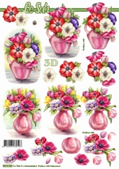 8215764 Vase mit Anemone