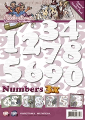 YCLC10001 YC Layered Cards Number Book