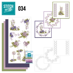 STDO034 Stitch & Do  Field Flowers