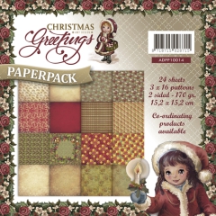 ADPP10014 AD Papierpack Christmas Greetings