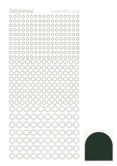 STDM08J Hobby-Dots Sticker Mirror Weihnachtsgrn