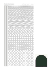 STDM19J Hobby-Dots Sticker Mirror Weihnachtsgrün