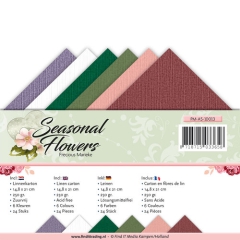 PM-A5-10013 PM Linnenpaket A5 Seasonal Flowers