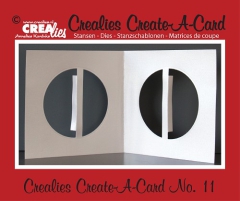 CCAC11 Crealies Create A-Card Stanzschablone 11