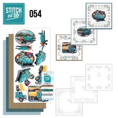 STDO054 Stitch and Do 54 Vintage Vehicles