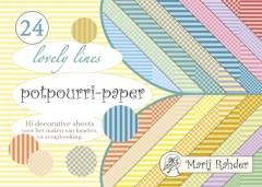 MRPP24 Potpourri Papier lovely lines