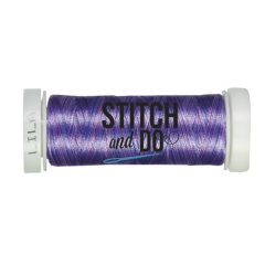 SDCDG003x Stickgarn Stitch & Do Meliert lila