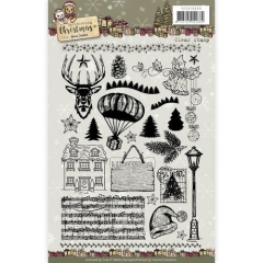 YCCS10036 YC Clear Stamps Celebrating Christmas