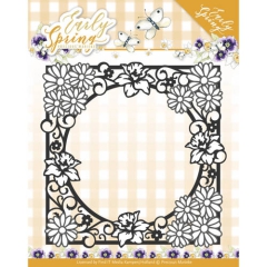 PM10110 Stanzschablone Early Spring Spring Flowers Square Frame